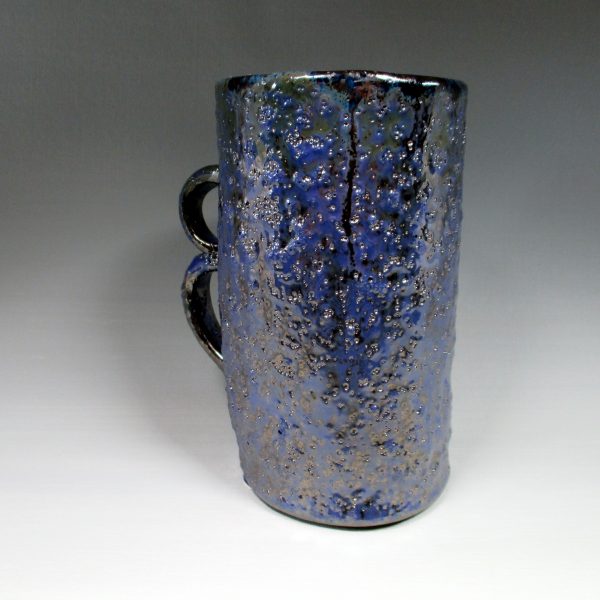 Blue Metallic Brush Holder/Coffee Mug - Image 3