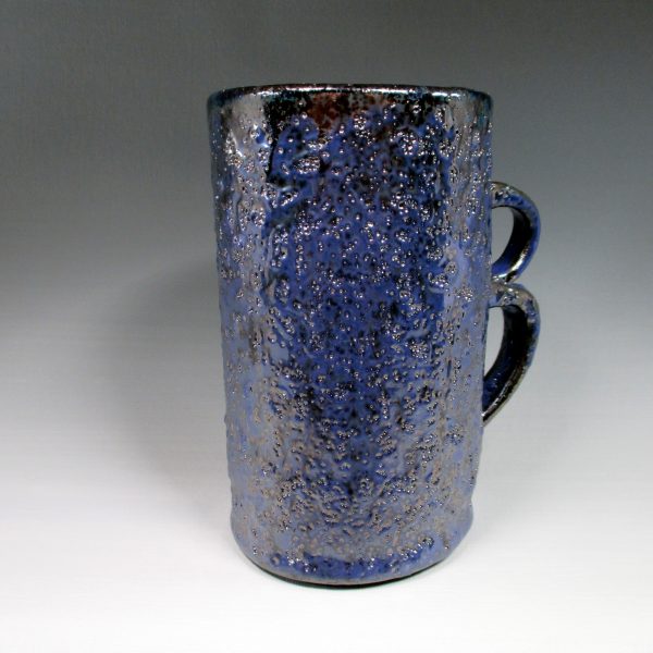 Blue Metallic Brush Holder/Coffee Mug - Image 2