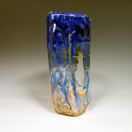 handbuilt pottery vase vessel