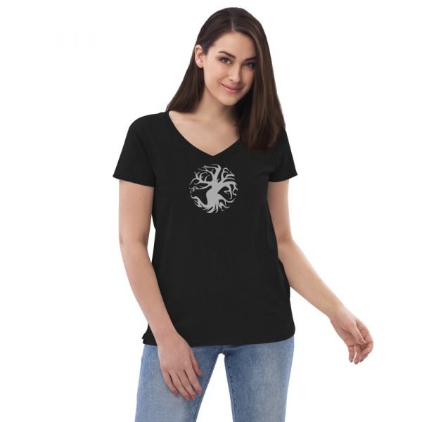 Women’s recycled v-neck t-shirt - Image 2