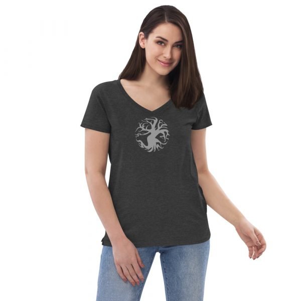 Women’s recycled v-neck t-shirt - Image 8