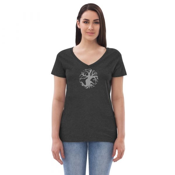 Women’s recycled v-neck t-shirt - Image 7