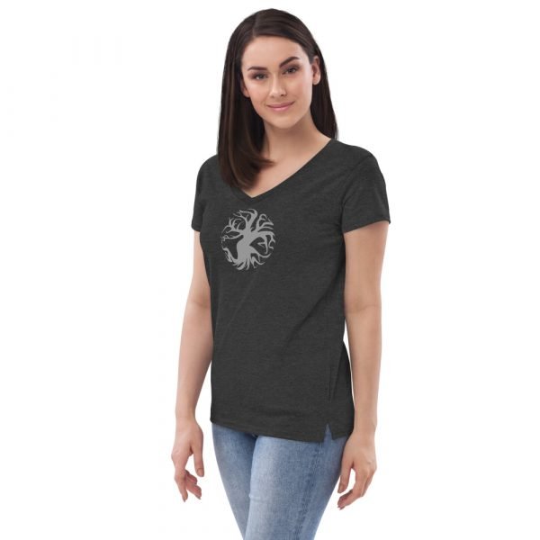 Women’s recycled v-neck t-shirt - Image 9