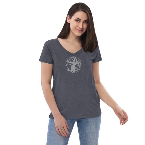 Women’s recycled v-neck t-shirt - Image 14