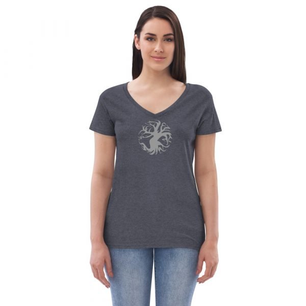 Women’s recycled v-neck t-shirt - Image 13