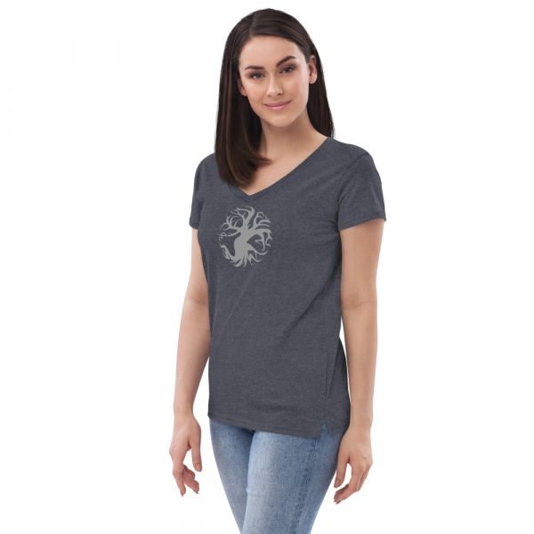 Women’s recycled v-neck t-shirt - Image 15