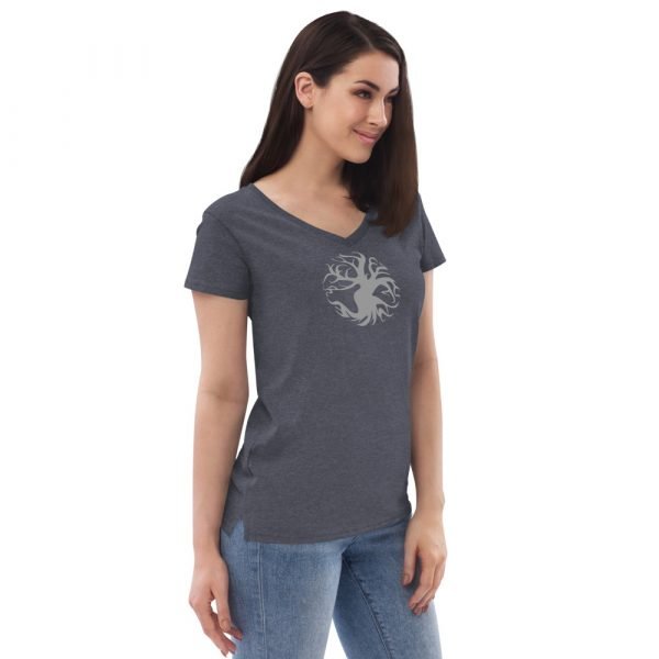 Women’s recycled v-neck t-shirt - Image 16