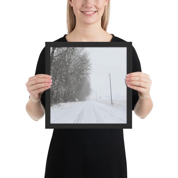 Winter Photo Framed poster - Image 5