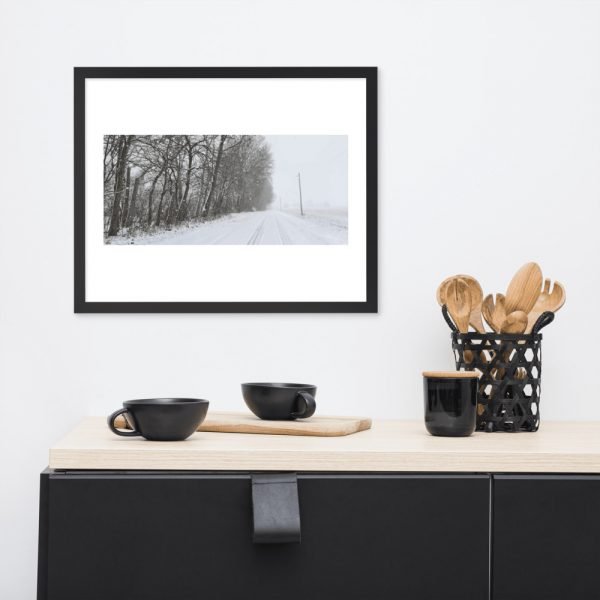 Winter Photo Framed poster - Image 3