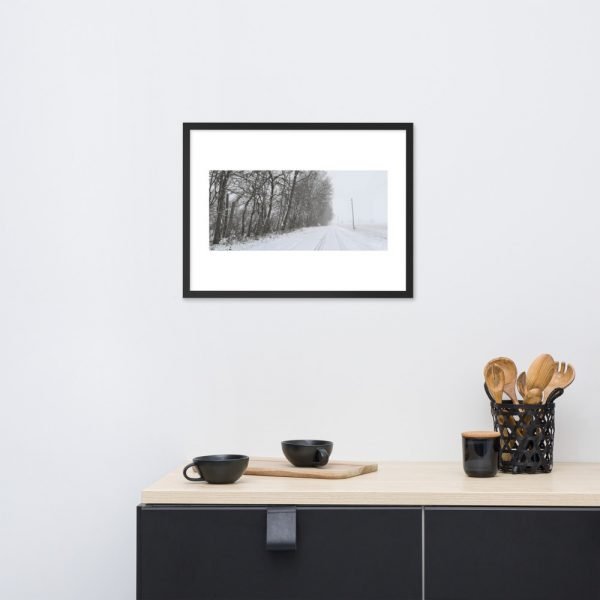 Winter Photo Framed poster - Image 4